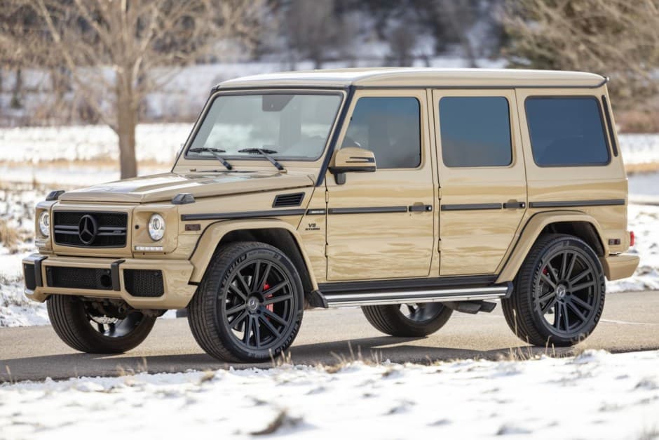 2017 Mercedes-Benz W463 G-Class AMG (1990-2018) sold for $68,500