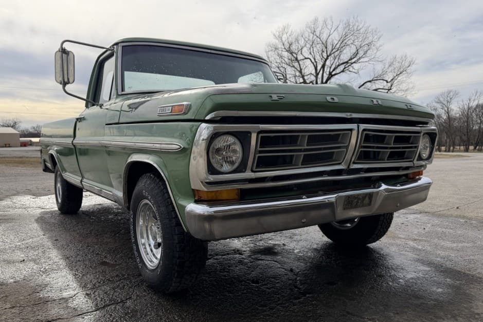 1972 Ford F-Series 1967-1972 sold for $11,500
