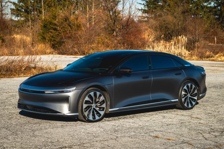 2023 Lucid Air sold for $47,621
