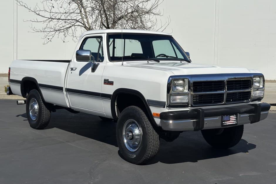 1991 Dodge Ram (1981-1993) sold for $34,000