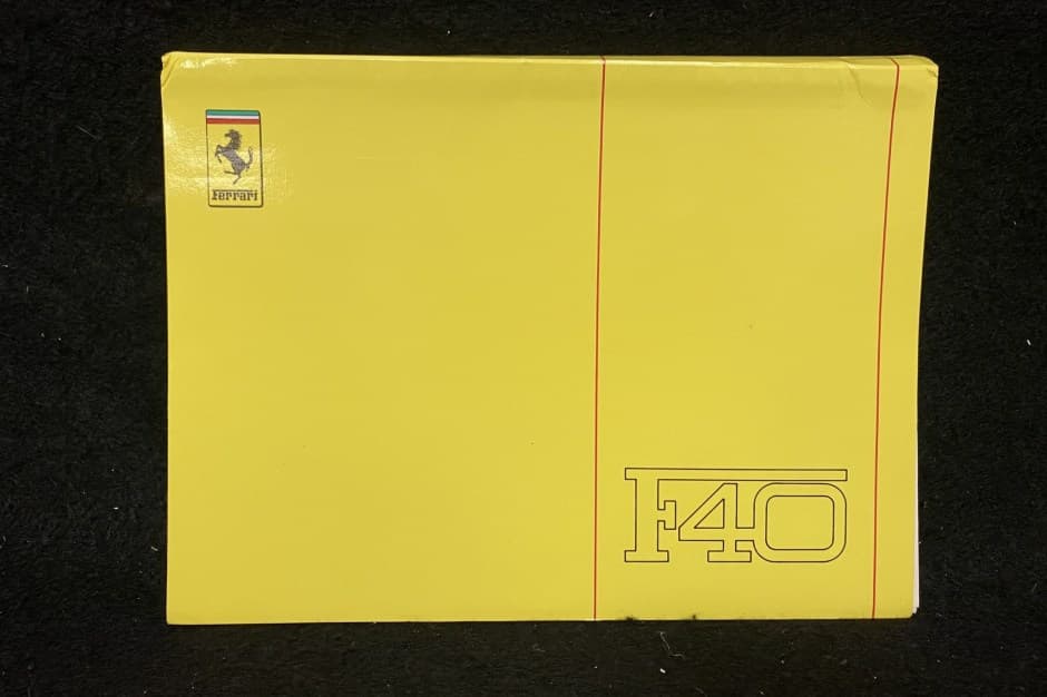 1988 Ferrari F40 sold for $650