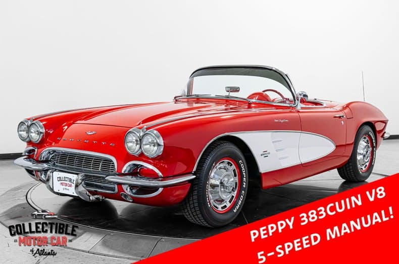 1961 Chevrolet Corvette Convertible sold for $89,250
