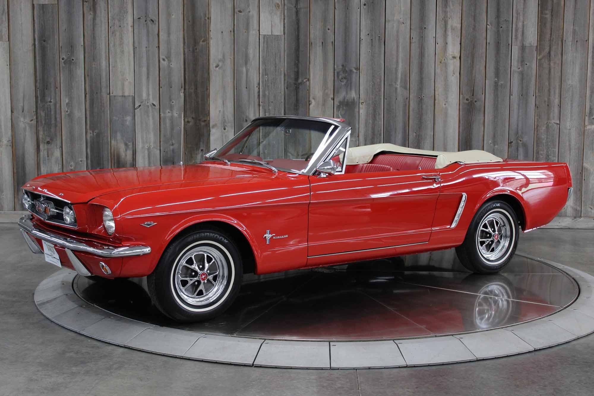 1965 Ford Mustang Convertible sold for $52,500