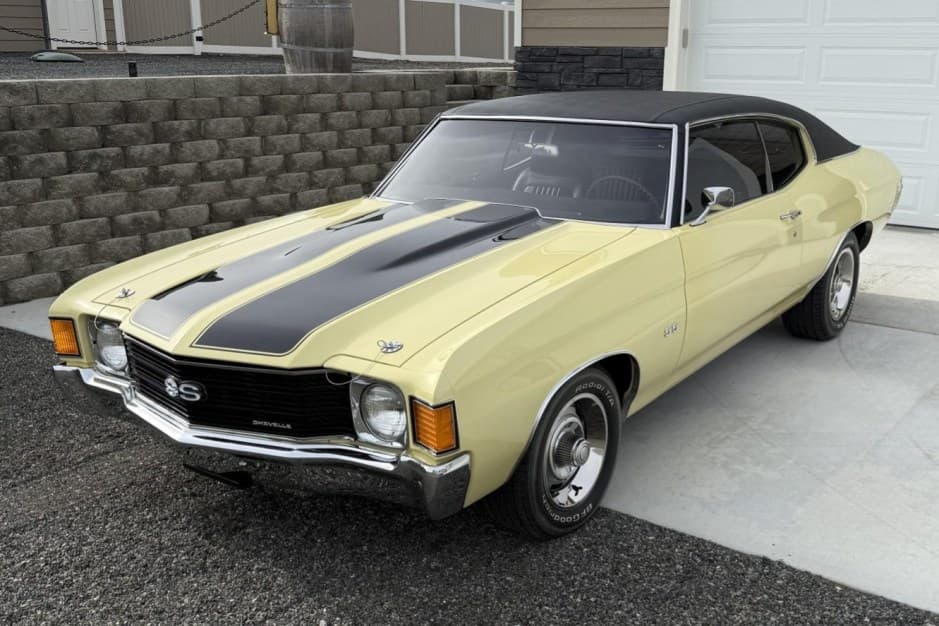 1972 Chevrolet Chevelle sold for $44,500