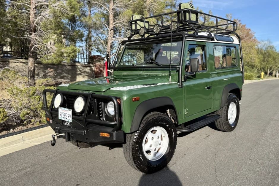 1997 Land Rover Defender 90 NAS sold for $45,000