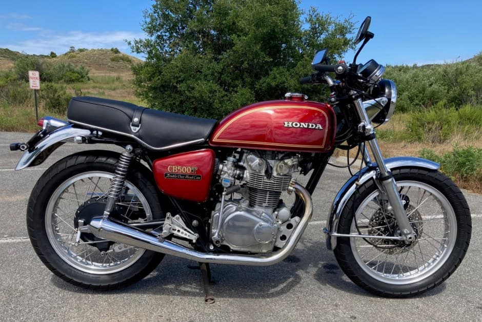 1976 Honda CB450, CL450, & CB500 Twin sold for $3,383