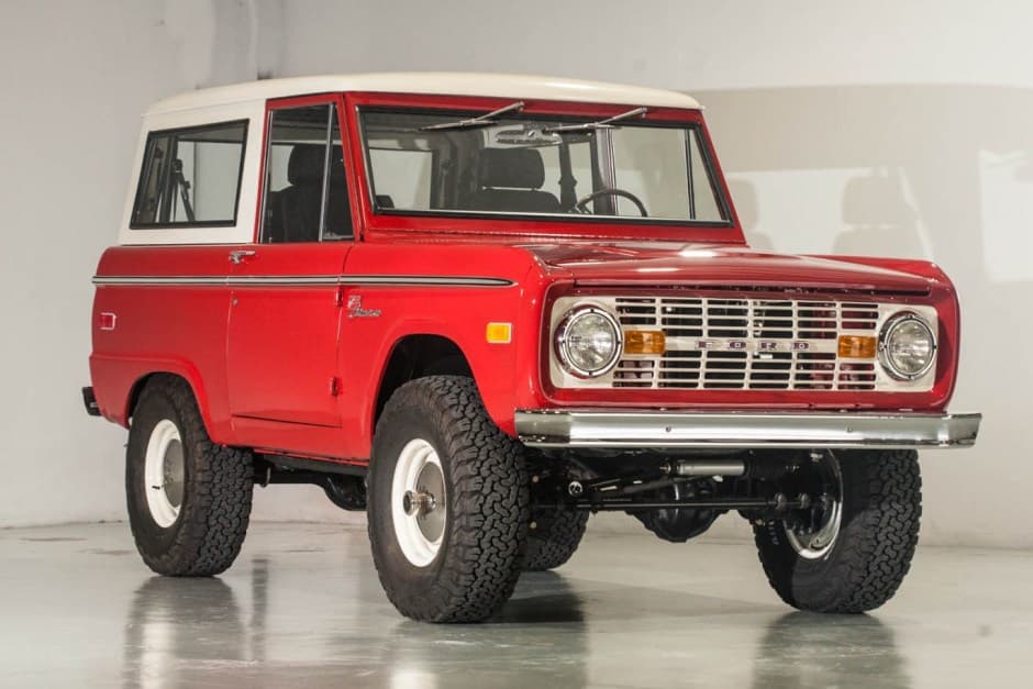 1973 Ford Bronco U13/U14/U15 1966-1977 sold for $77,900