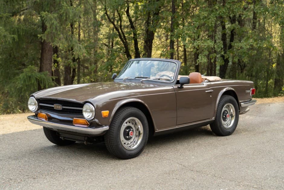 1970 Triumph TR6 sold for $21,750