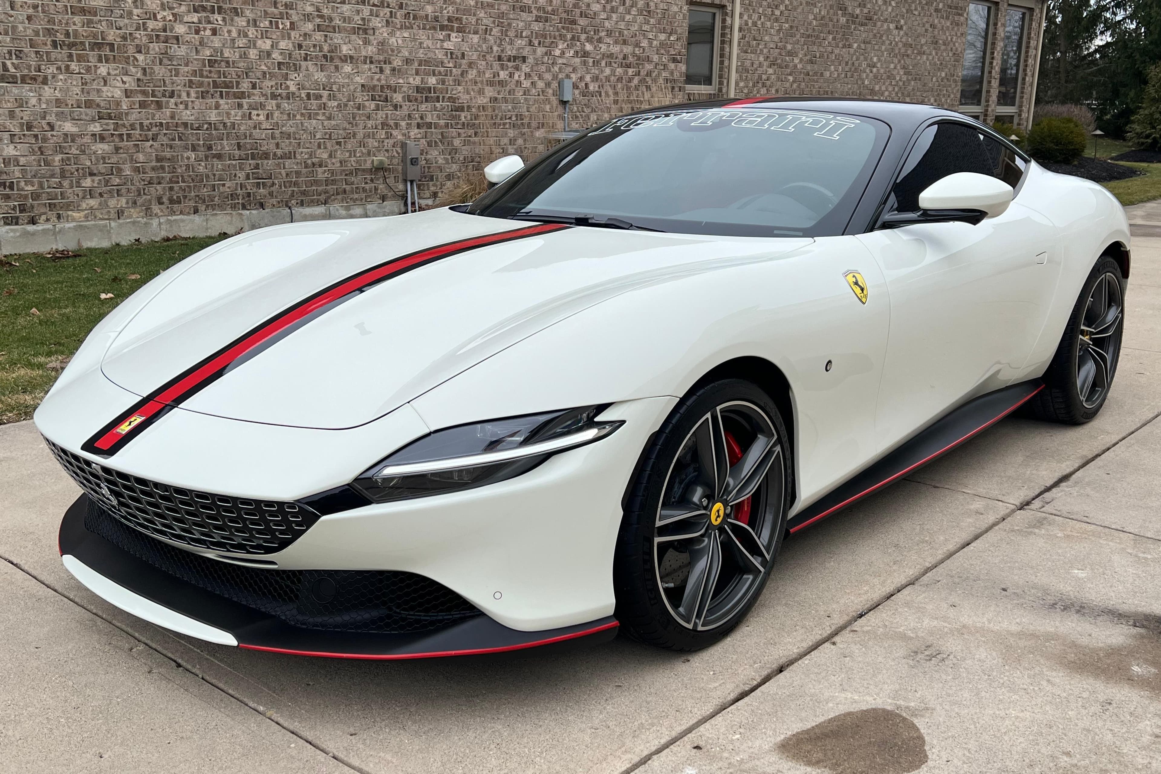 2021 Ferrari Roma sold for $184,500