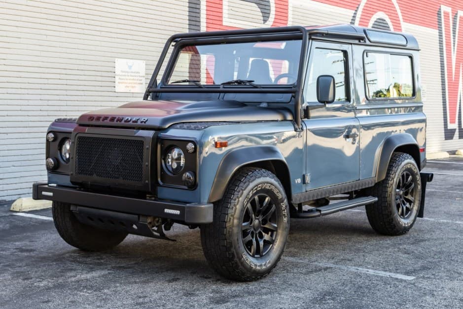1997 Land Rover Defender 90 NAS sold for $66,500