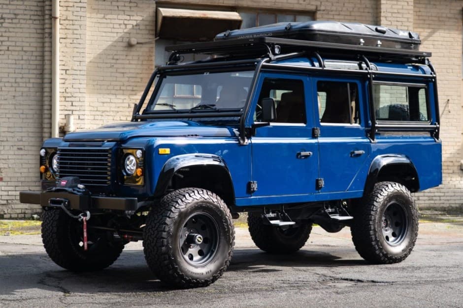 1995 Land Rover 110 / Defender 110 (Euro Spec) sold for $77,500