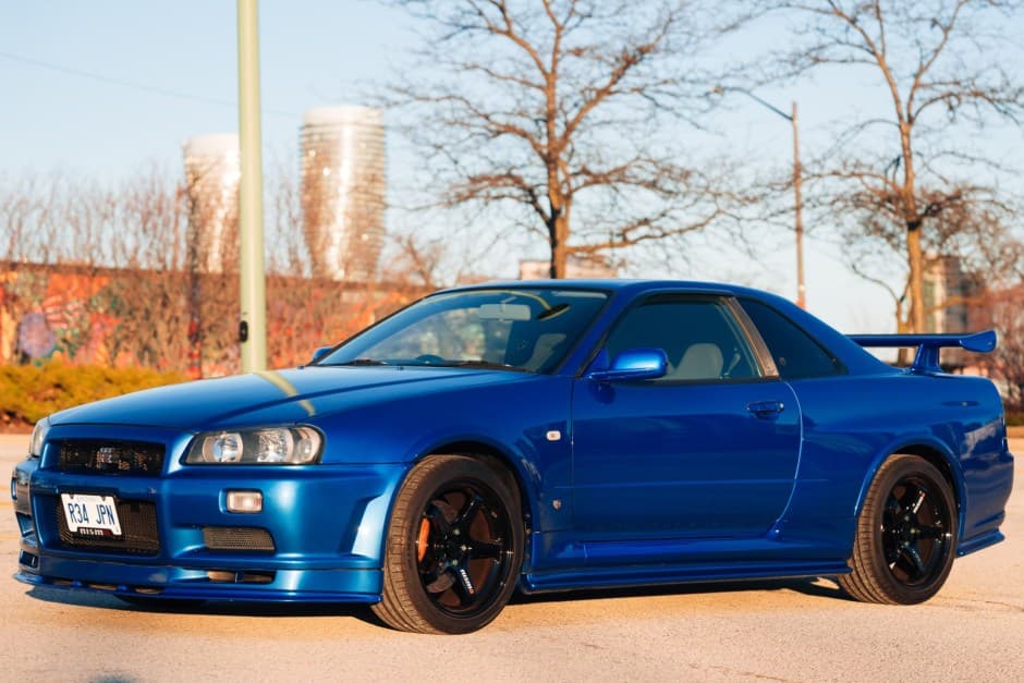 2000 Nissan R34 Skyline sold for $89,388