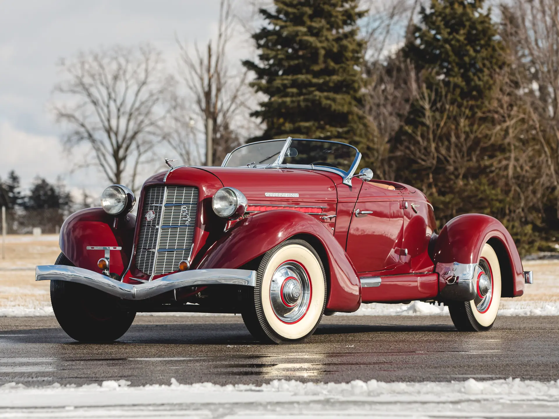 1936 Auburn 851 Custom Speedster Recreation sold for $132,000