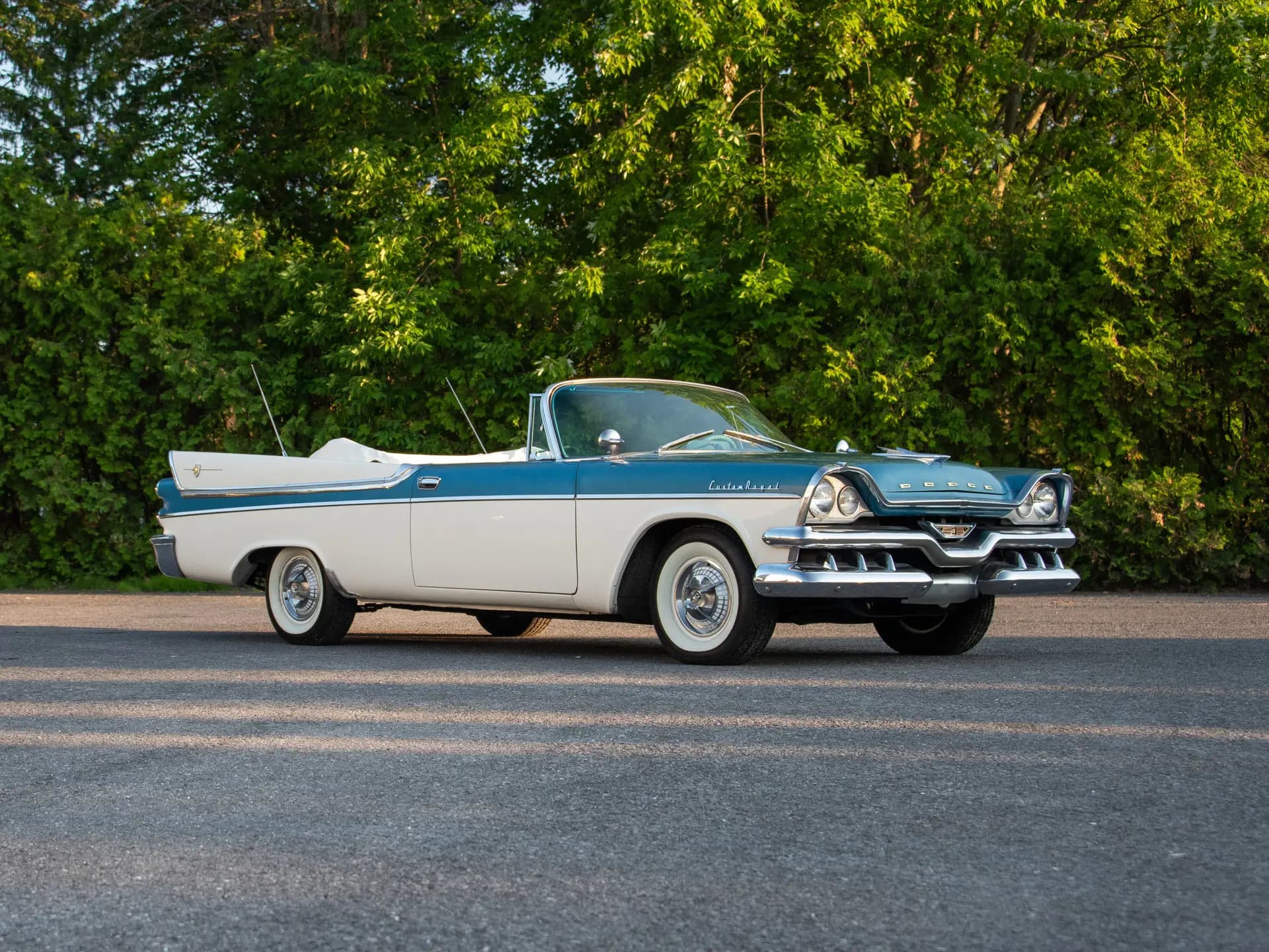 1957 Dodge Custom Royal Lancer D-500 Convertible sold for $46,750