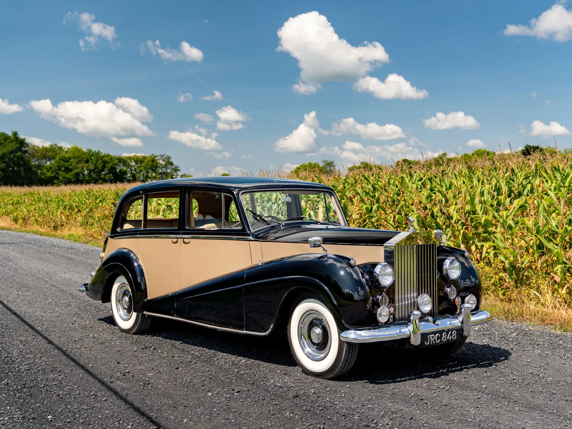 1956 Rolls-Royce Silver Wraith Limousine sold for $33,000