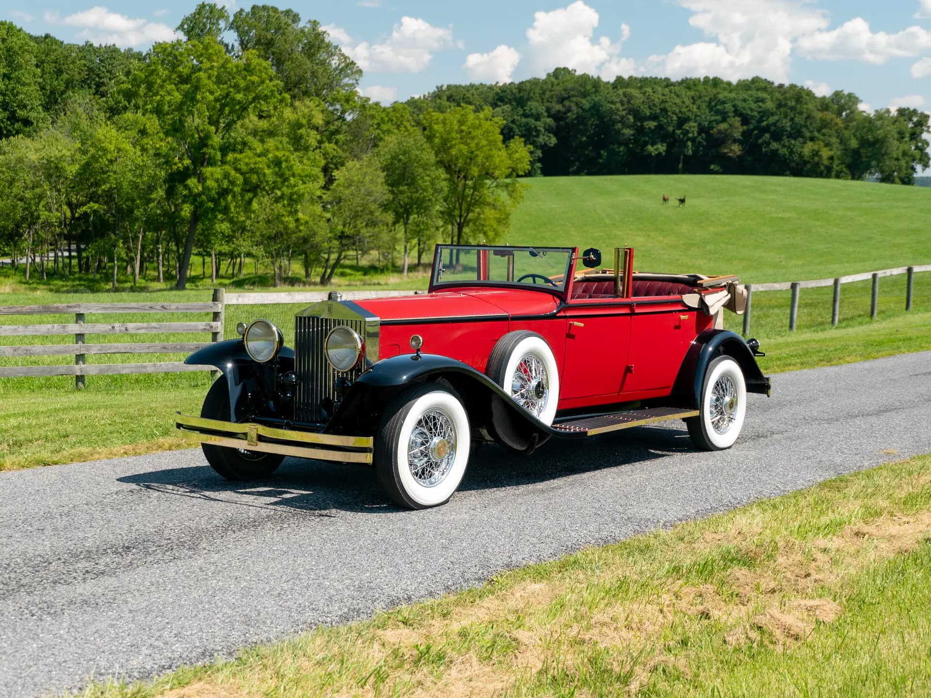 1931 Rolls-Royce Phantom II Special Newmarket Convertible Sedan sold for $0