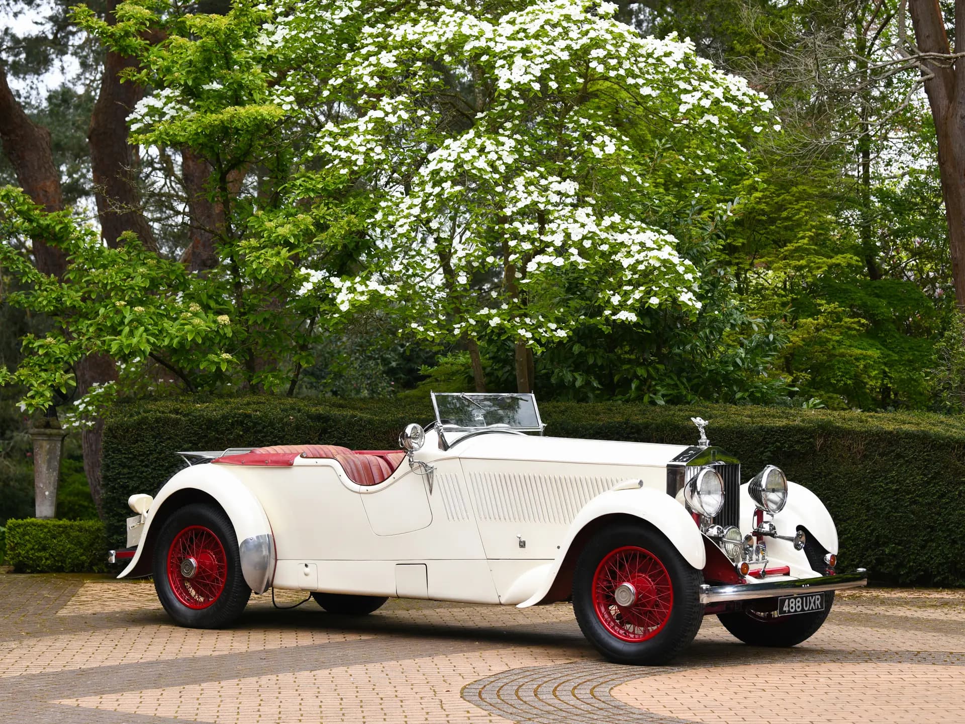 1933 Rolls-Royce Phantom II Continental Tourer in the style of Carlton sold for $0