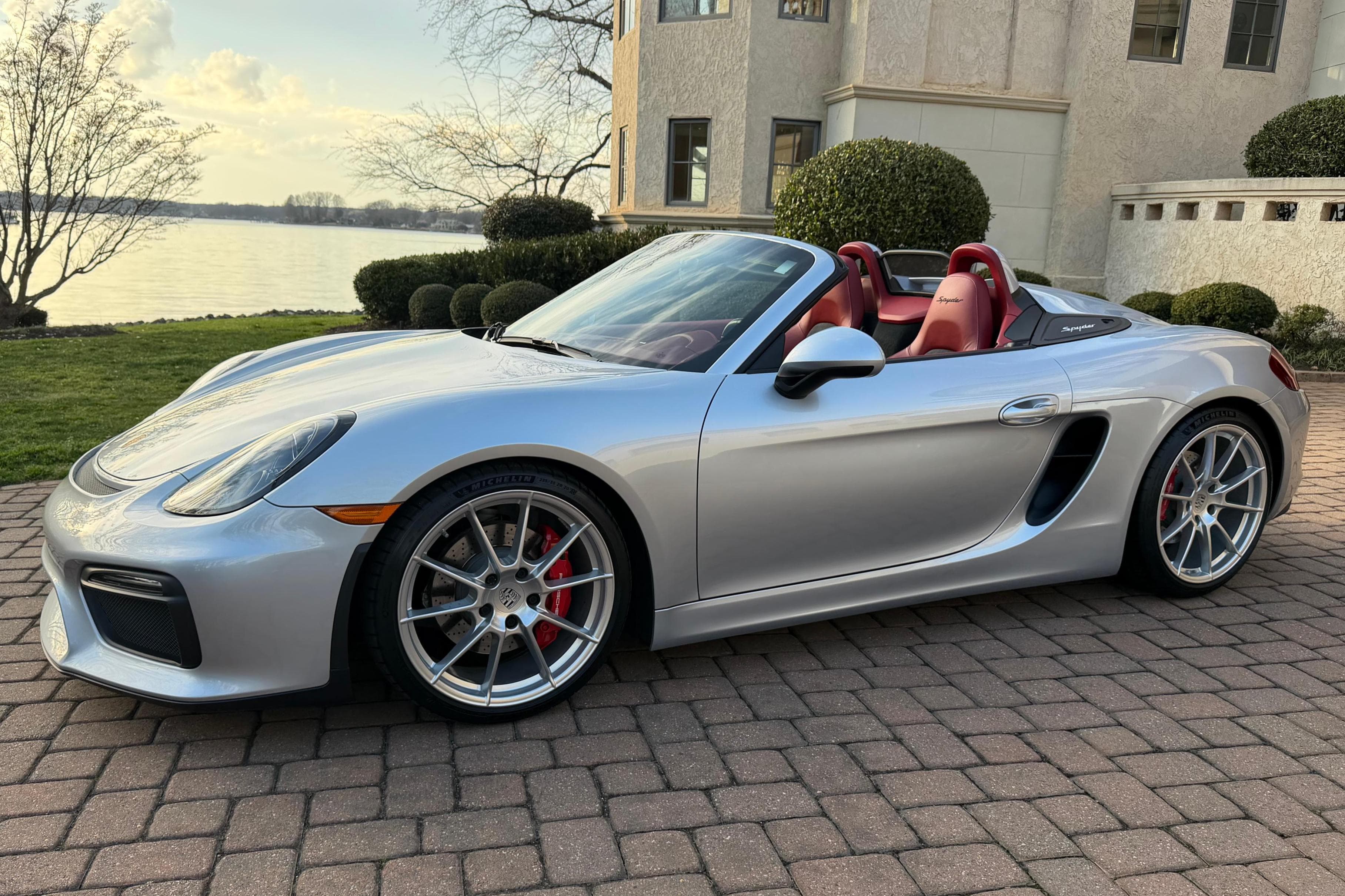 2016 Porsche 981 Boxster sold for $92,500