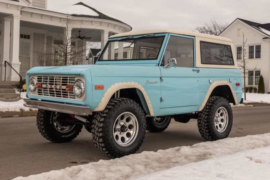 1974 Ford Bronco U13/U14/U15 1966-1977 sold for $50,500