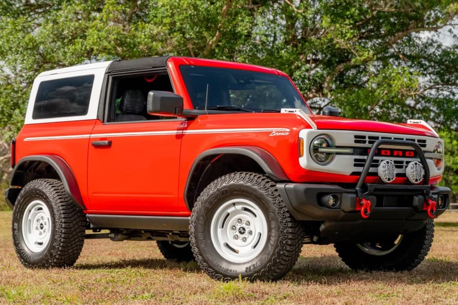 2023 Ford Bronco U725 sold for $55,000