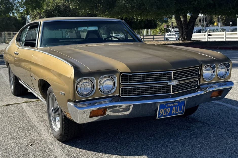 1970 Chevrolet Chevelle sold for $29,500