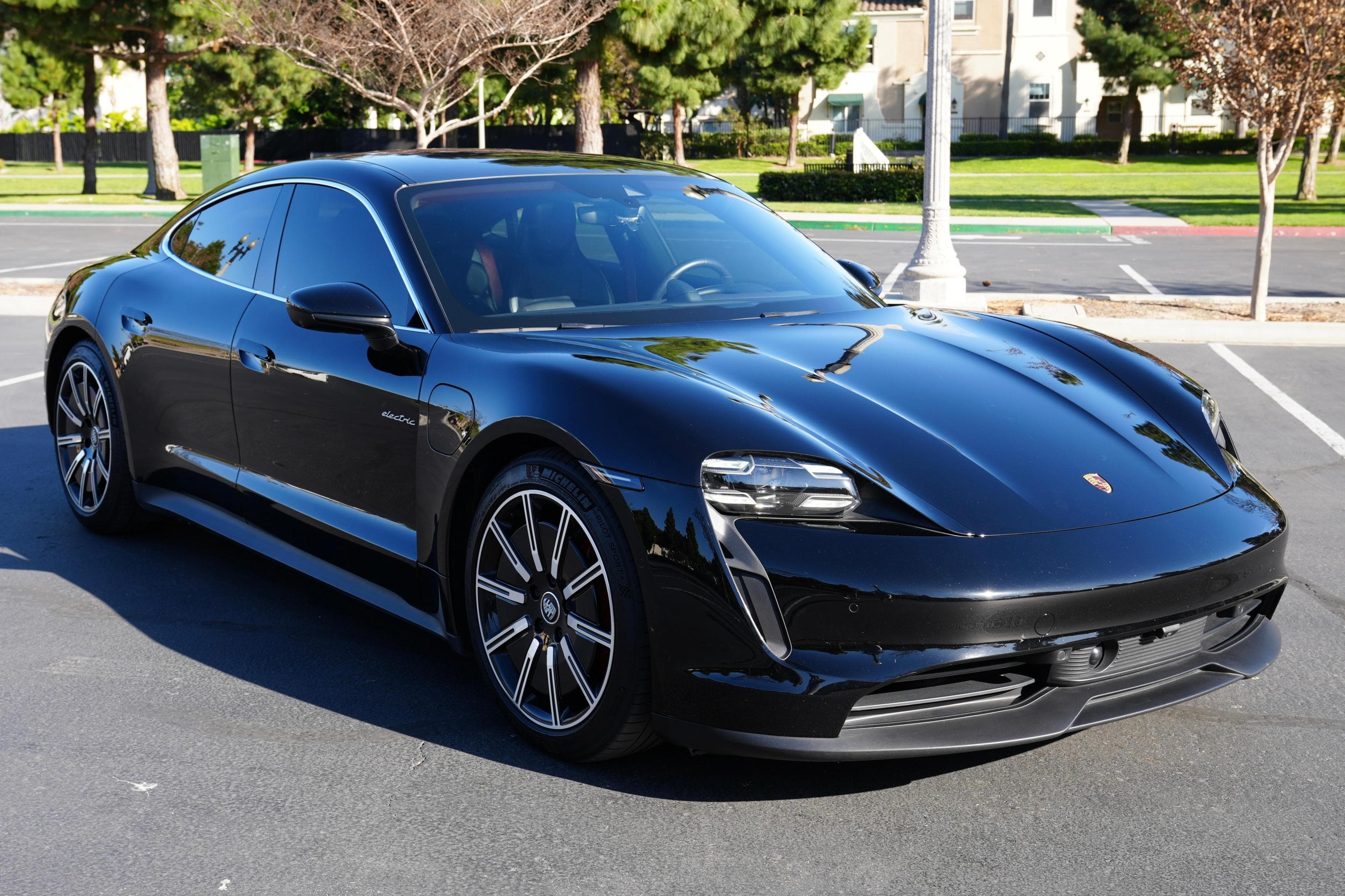 2020 Porsche Taycan sold for $43,500