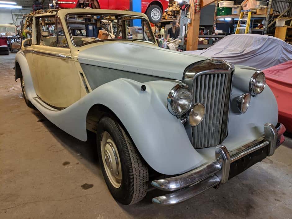 Jaguar Mk VII, VIII, & IX classic car