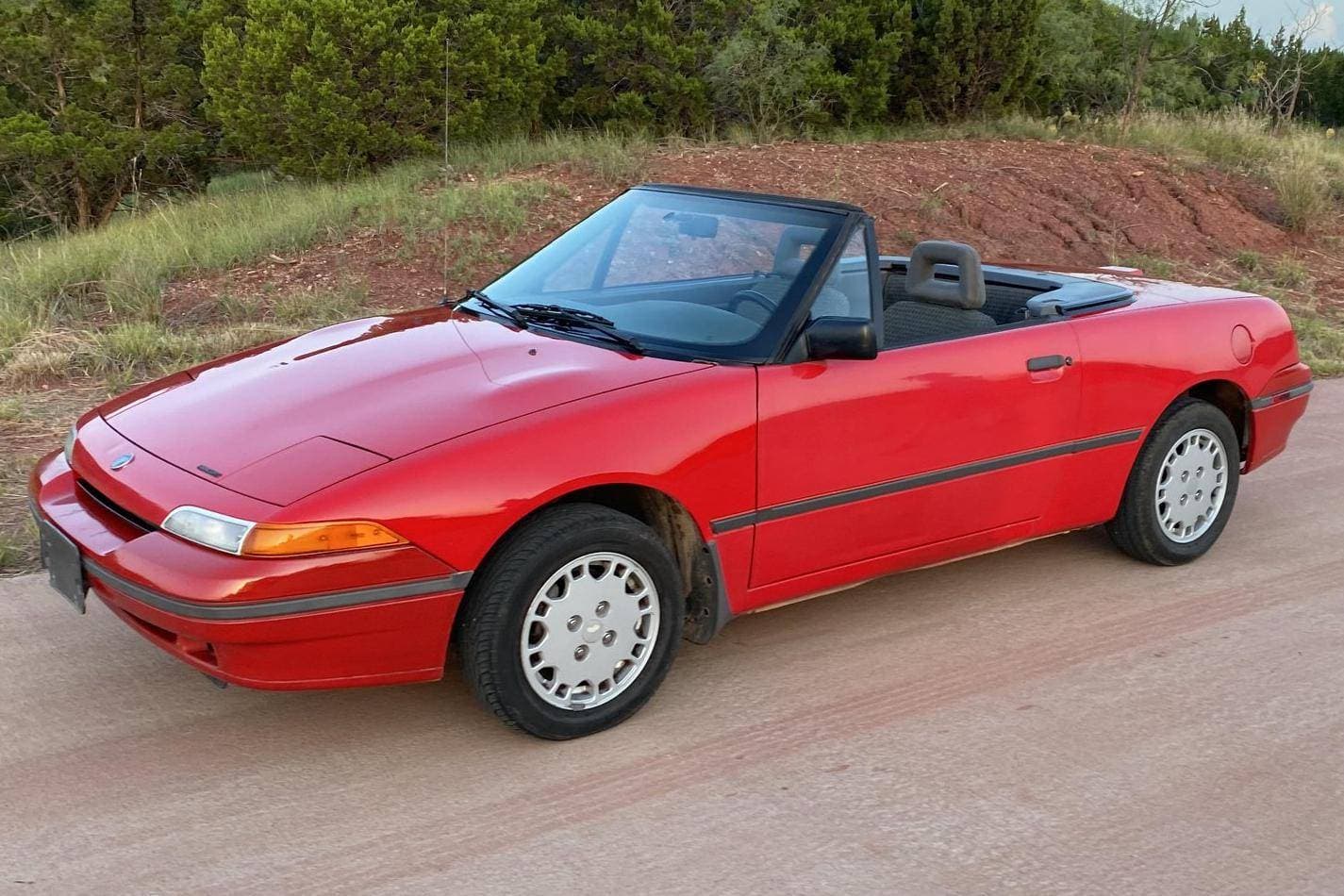 1993 Mercury Capri sold for $2,600
