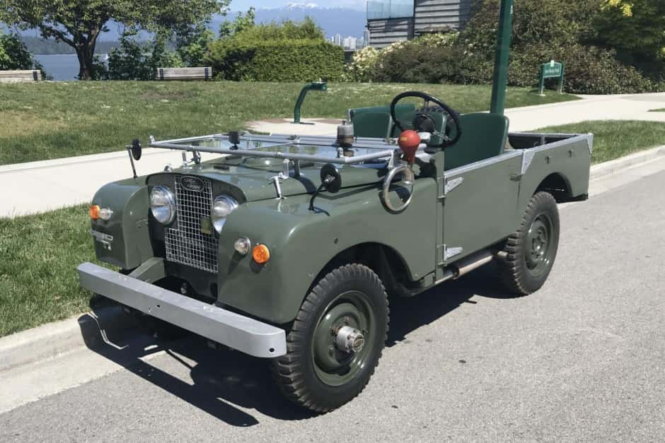 1952 Land Rover Series 88 sold for $28,000