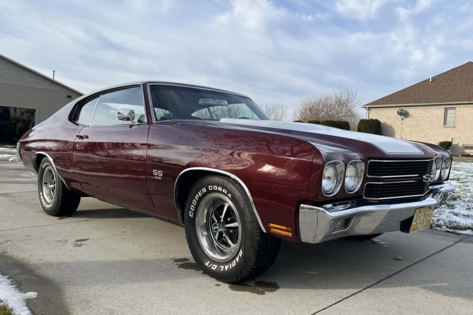 1970 Chevrolet Chevelle sold for $58,000