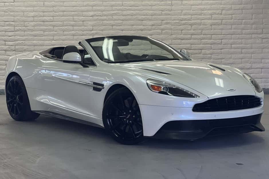 2016 Aston Martin Vanquish sold for $105,000