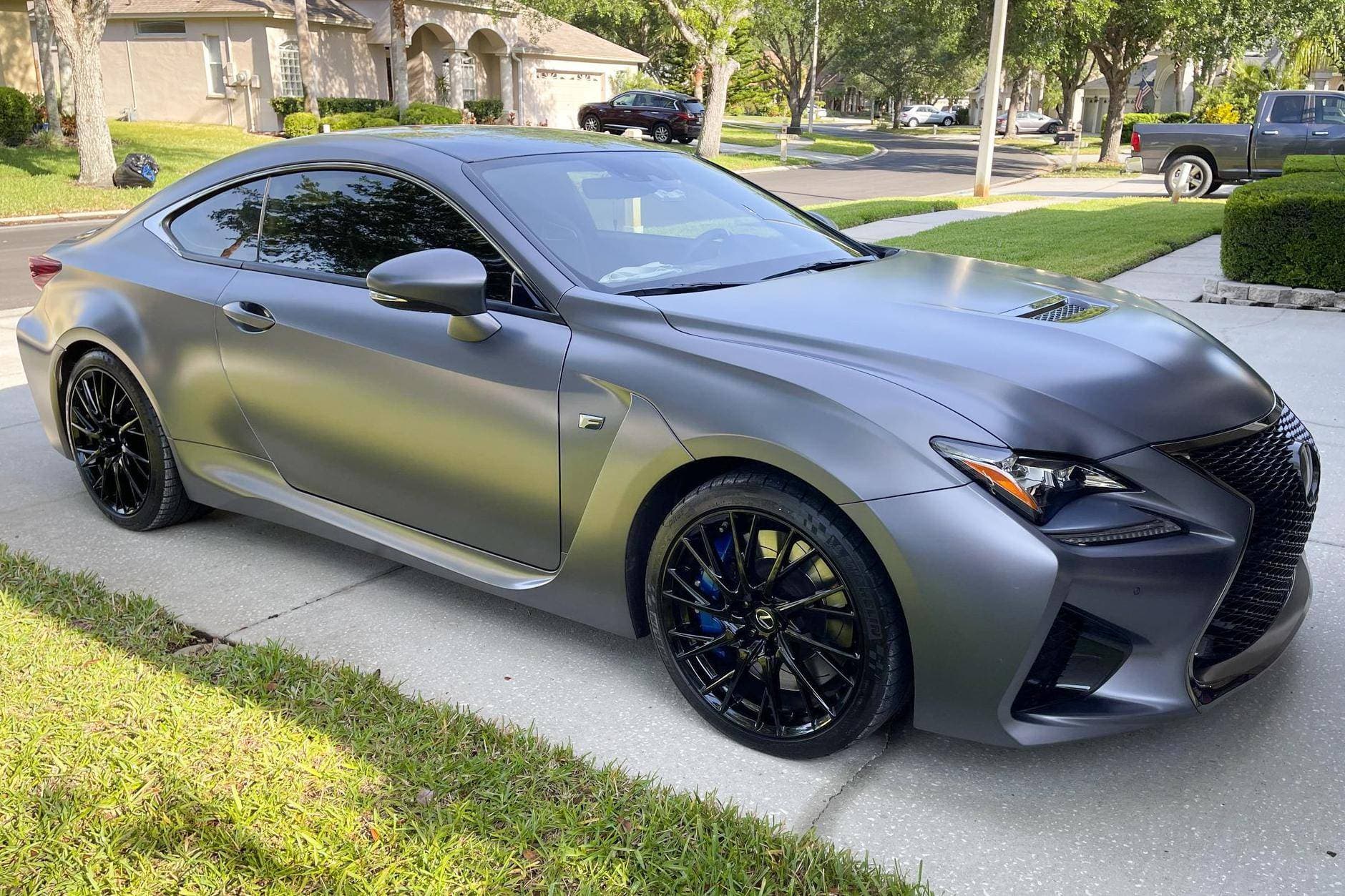 2019 Lexus RC F sold for $60,060