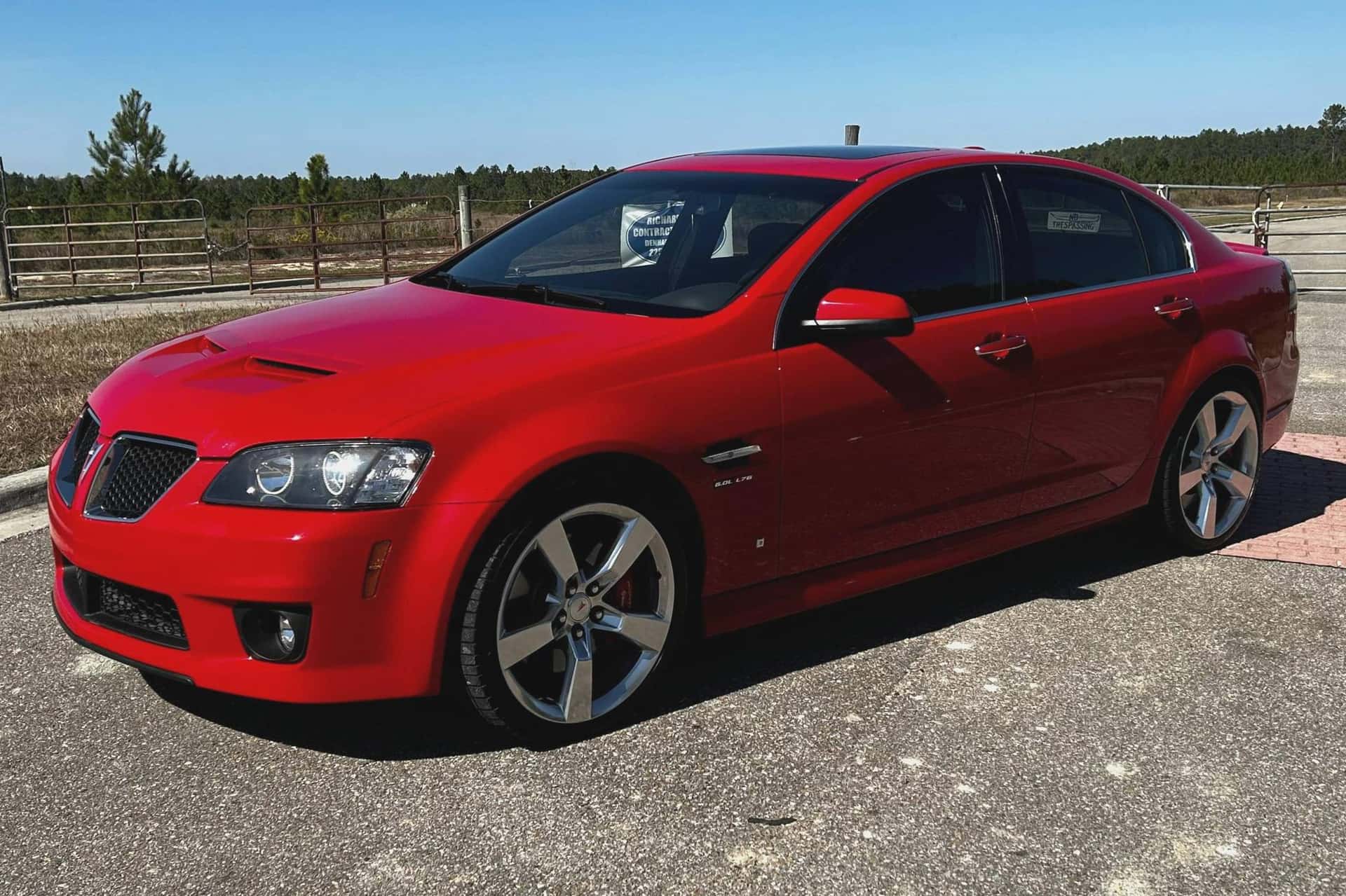 2008 Pontiac G8 sold for $20,250
