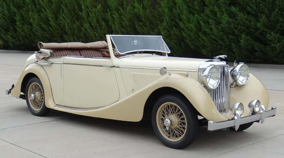 Jaguar Mk IV classic car