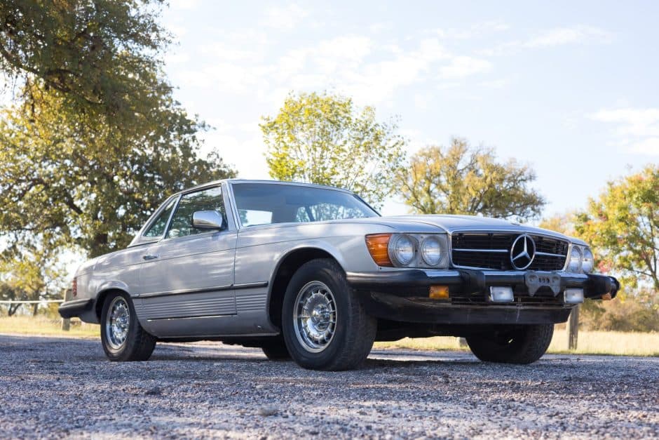 1983 Mercedes-Benz R107 SL sold for $3,333