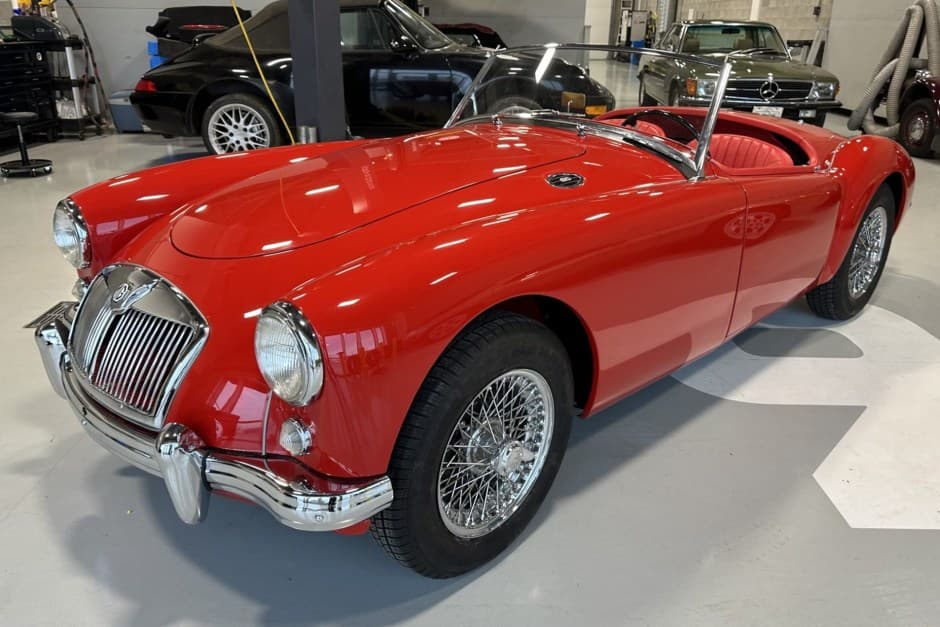 1956 MG MGA sold for $31,500