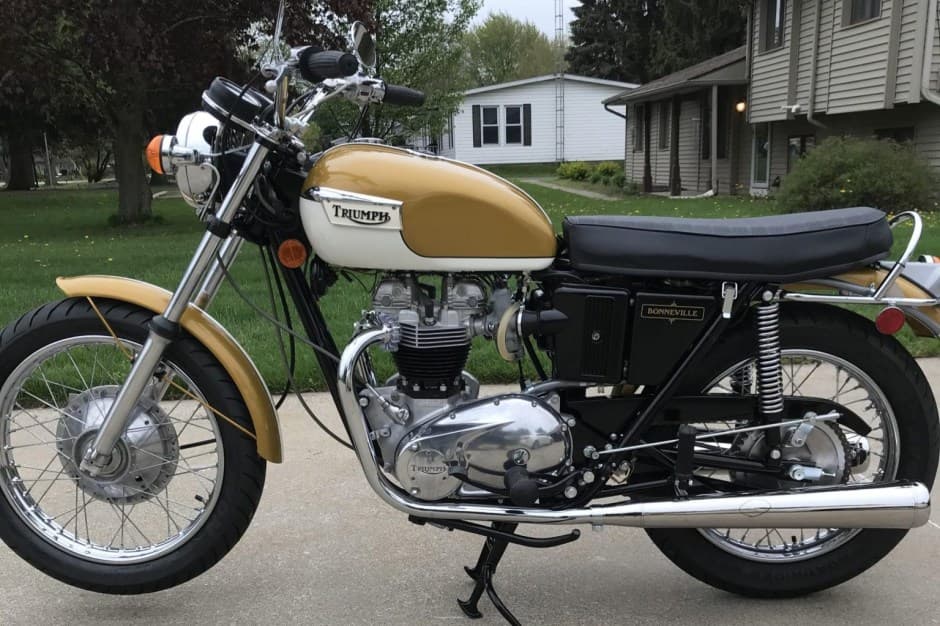 1972 Triumph Bonneville T120 sold for $8,900
