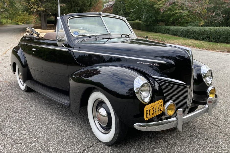1940 Mercury Eight sold for $25,250