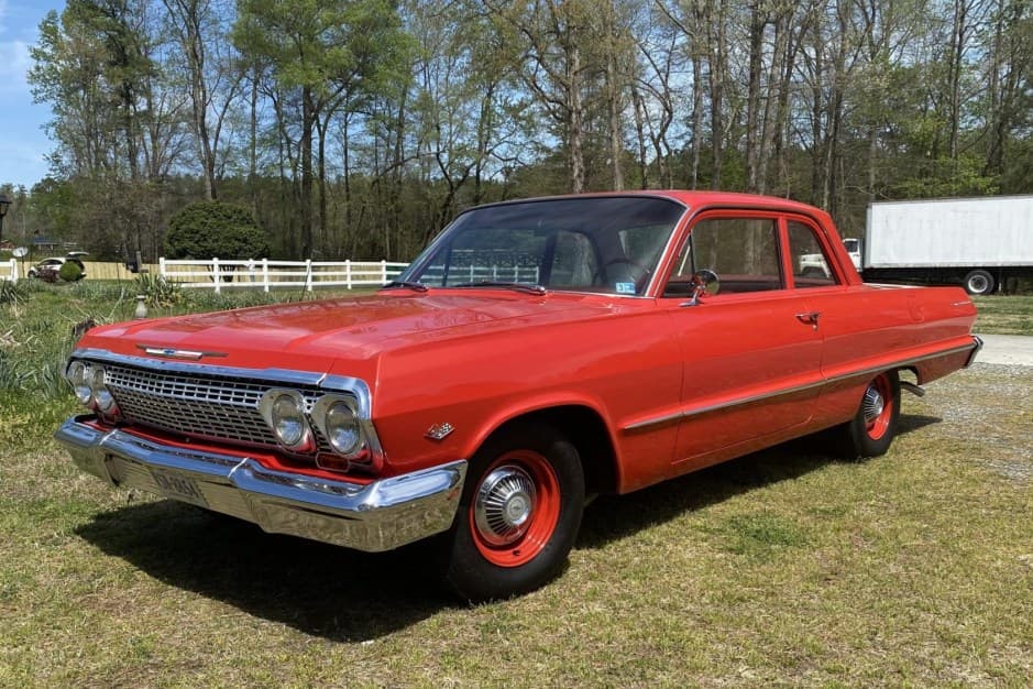 1963 Chevrolet Bel Air sold for $27,250
