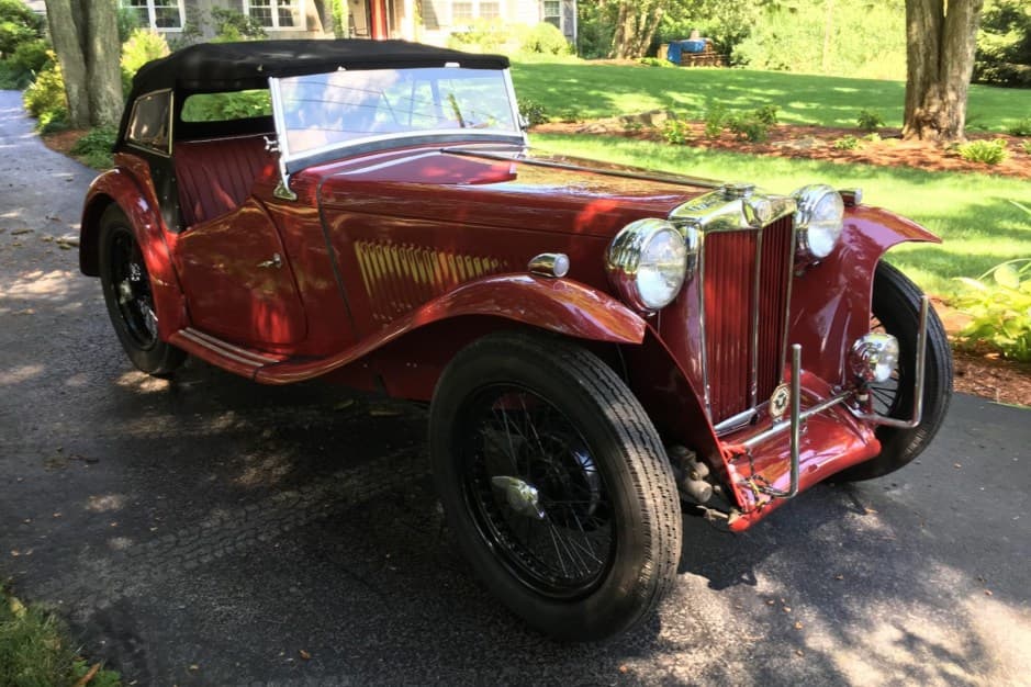 1948 MG TC sold for $41,000