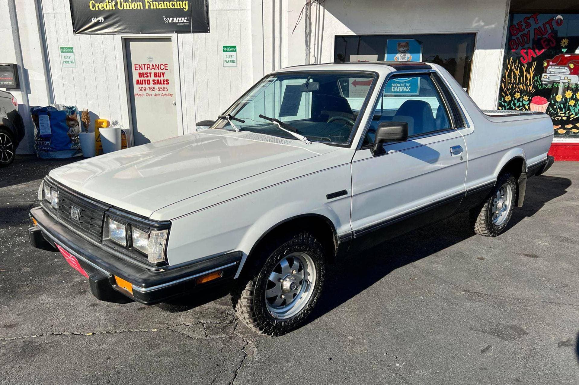 1986 Subaru Brat sold for $4,000