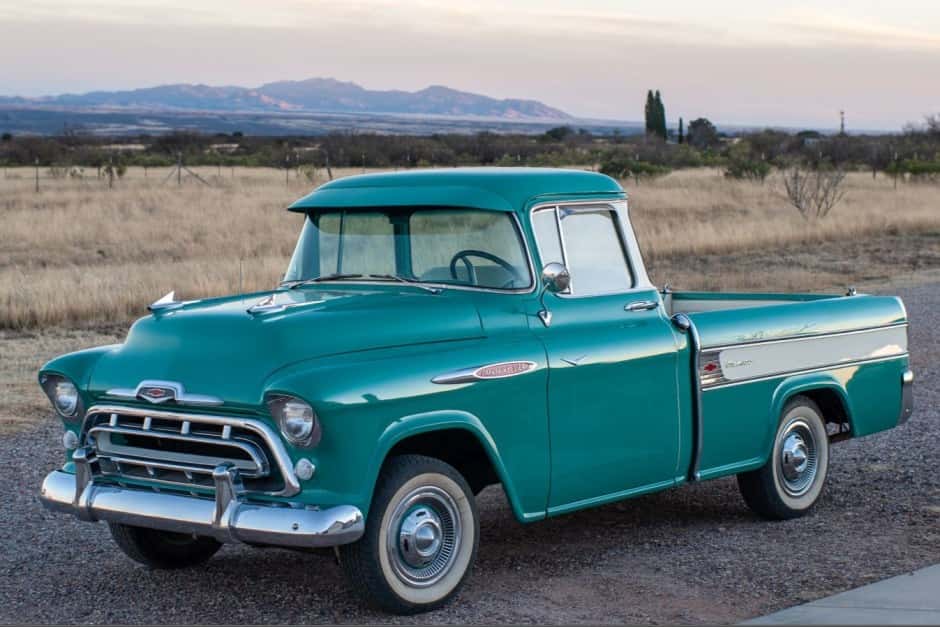 1957 Chevrolet Task Force Pickup (1955-1959) sold for $51,000