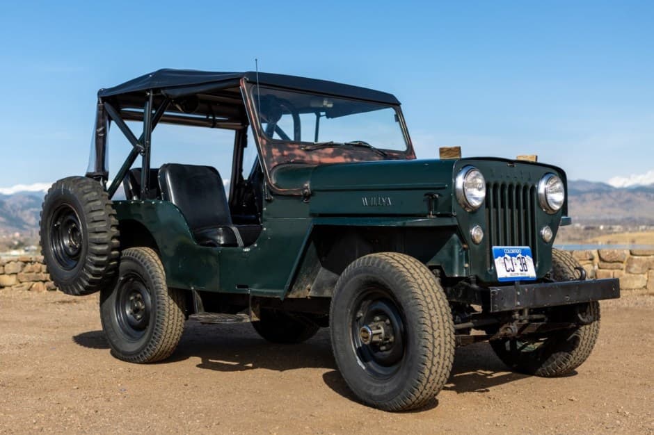 1953 Willys CJ-3B sold for $12,350