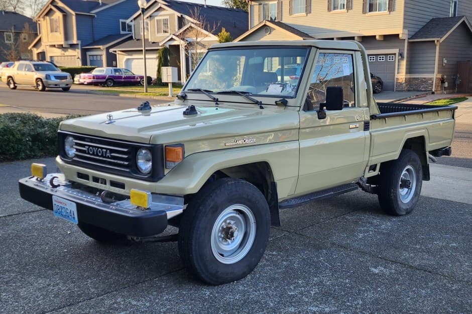 1990 Toyota Land Cruiser 70-Series sold for $28,000