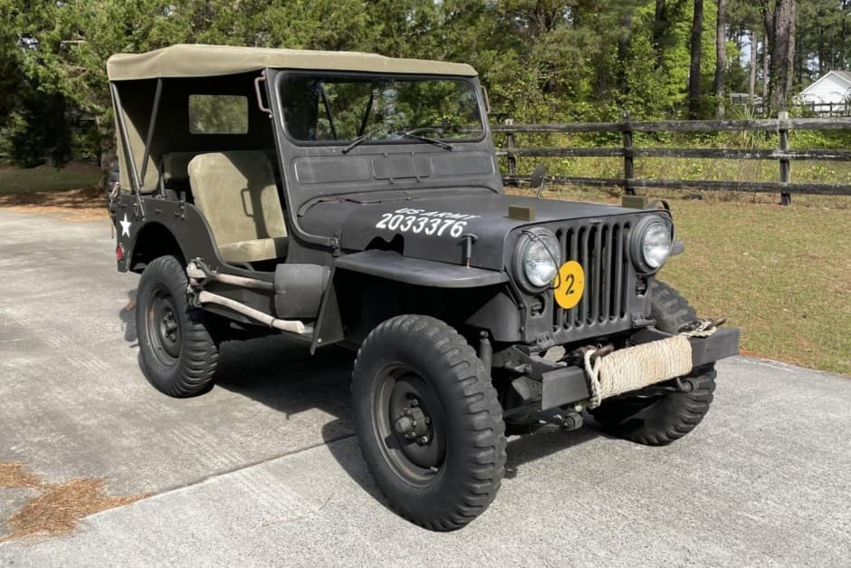 1951 Willys M38 sold for $18,000