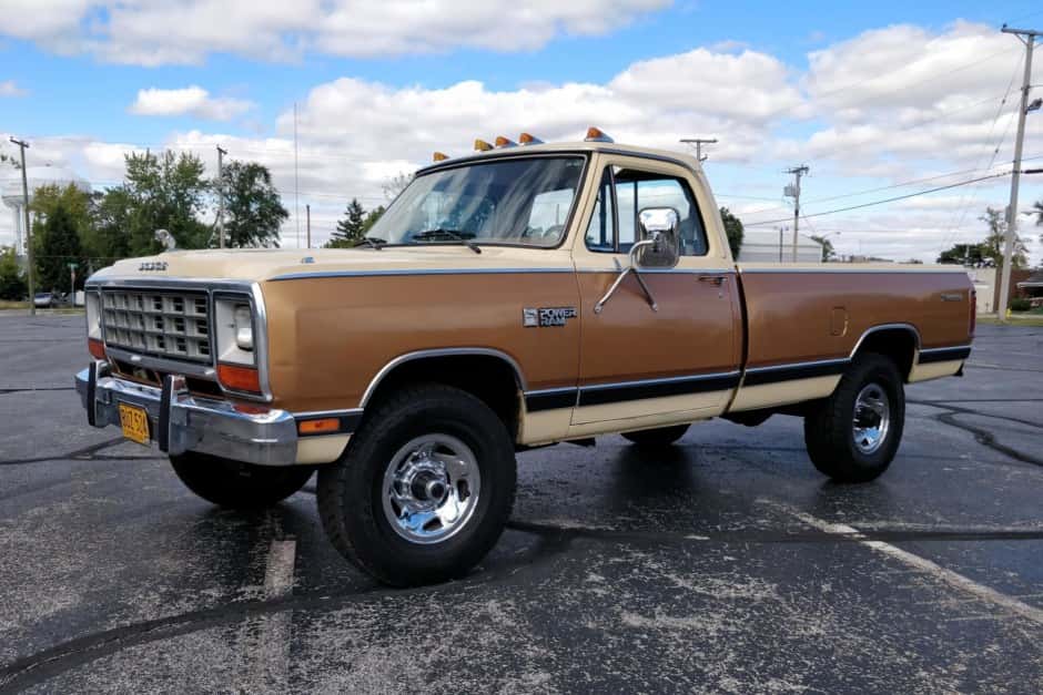 1985 Dodge Ram (1981-1993) sold for $7,207