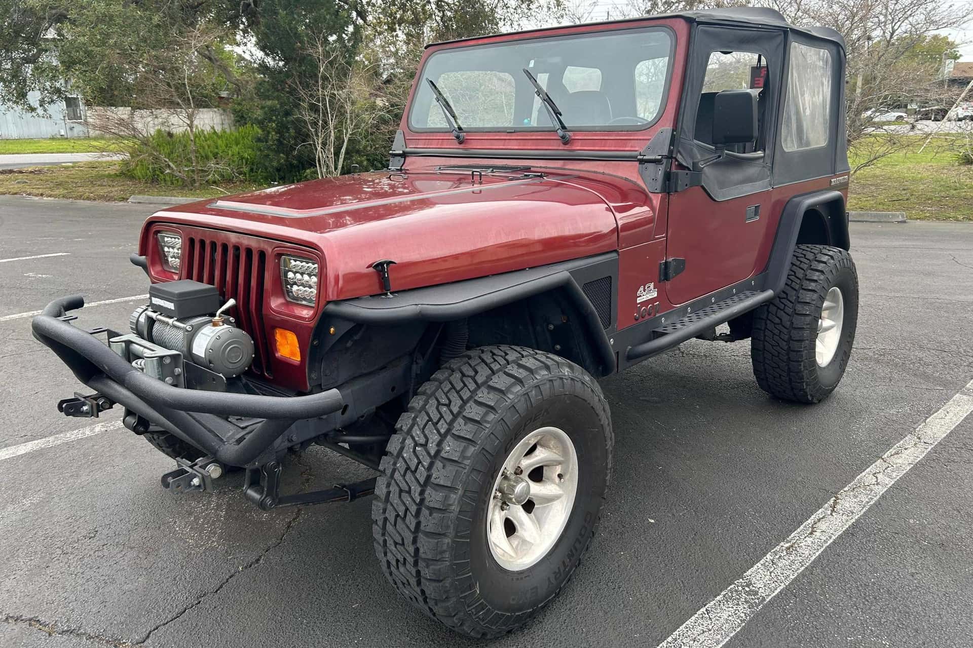 1987 Jeep Wrangler sold for $8,000
