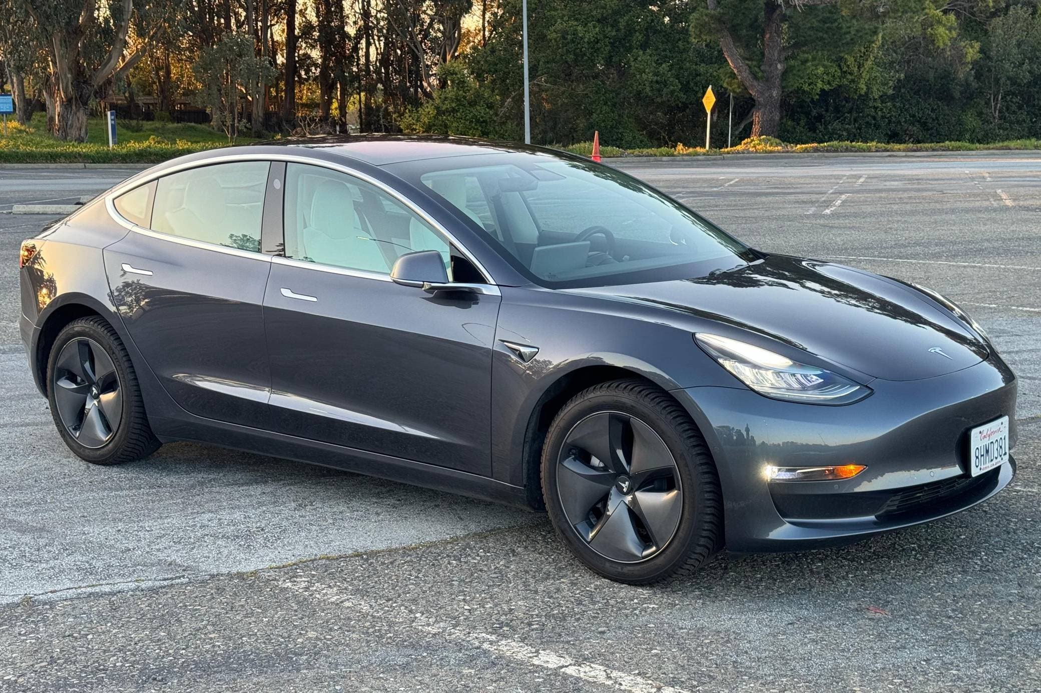 2018 Tesla Model 3 sold for $22,250