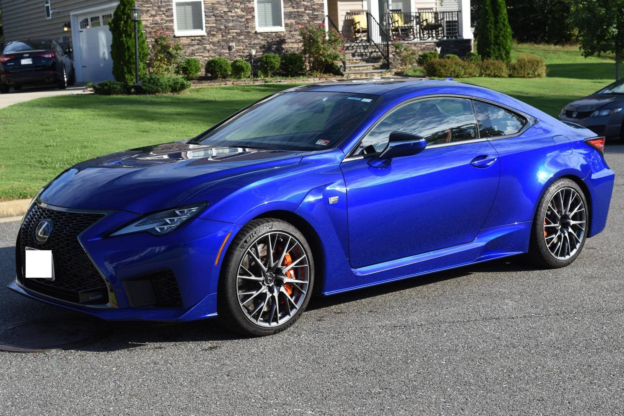 2021 Lexus RC F sold for $56,100