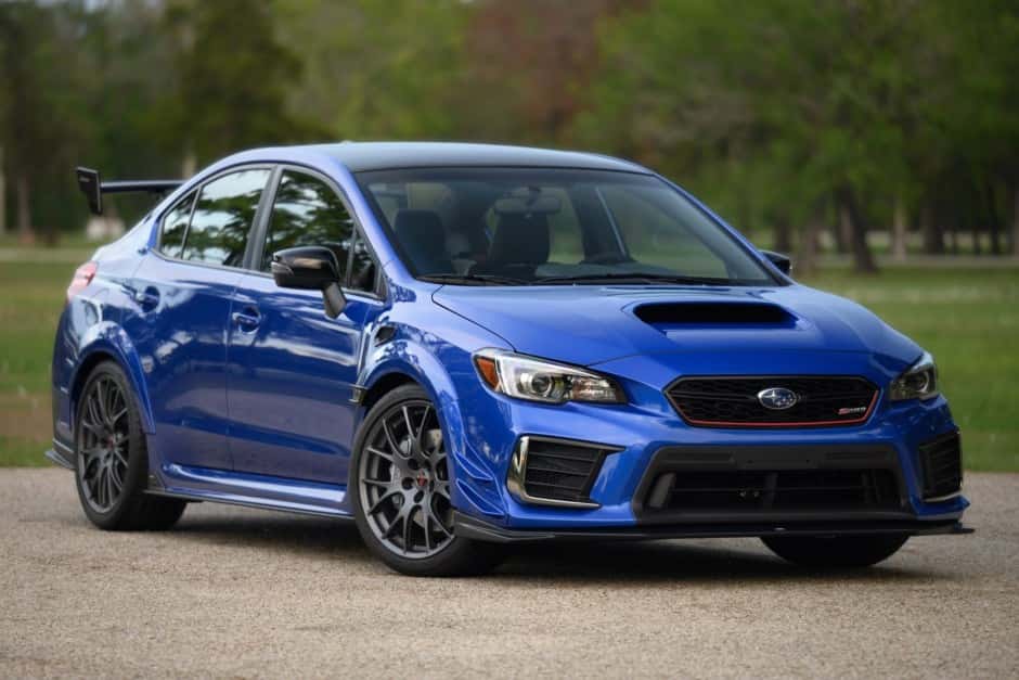 2019 Subaru WRX STi sold for $75,209